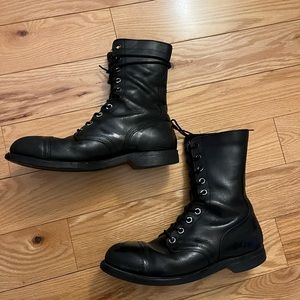 Vintage combat boots